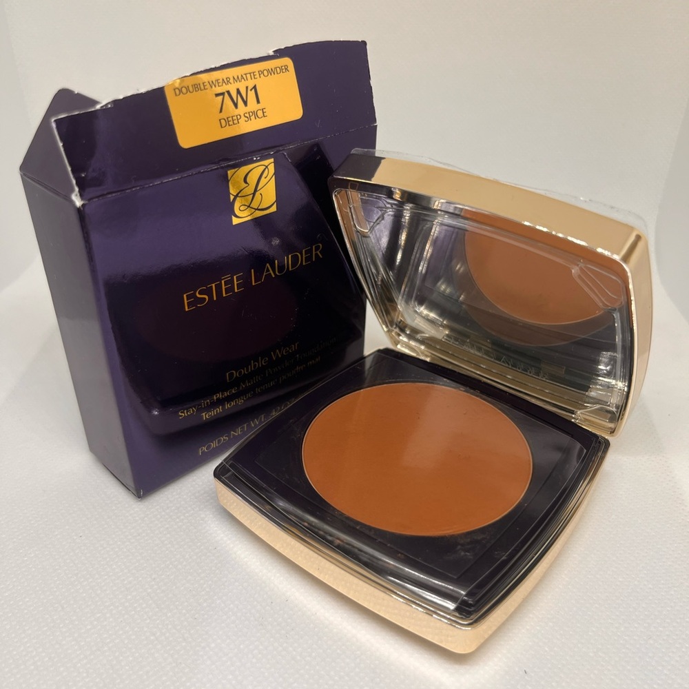 New 7w1 ESTEE LAUDER Double Wear Stay in Place powder Deep spice